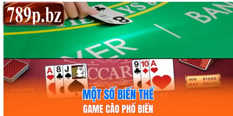 Một số biến thể game cào phổ biến